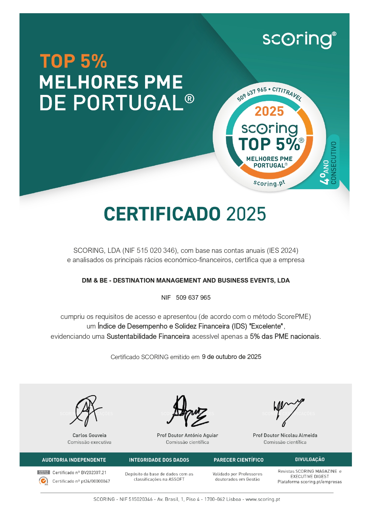DM-BE-509637965-CERTIFICADO-TOP-5-2025 DM BE 509637965 CERTIFICADO TOP 5 2025